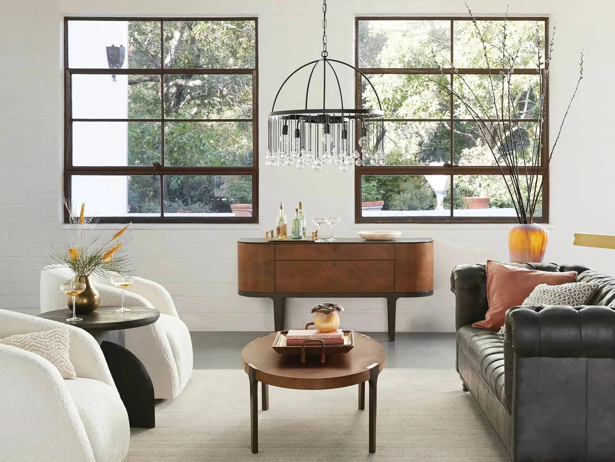 Aubrey Round Chandelier - GILDLAMPS