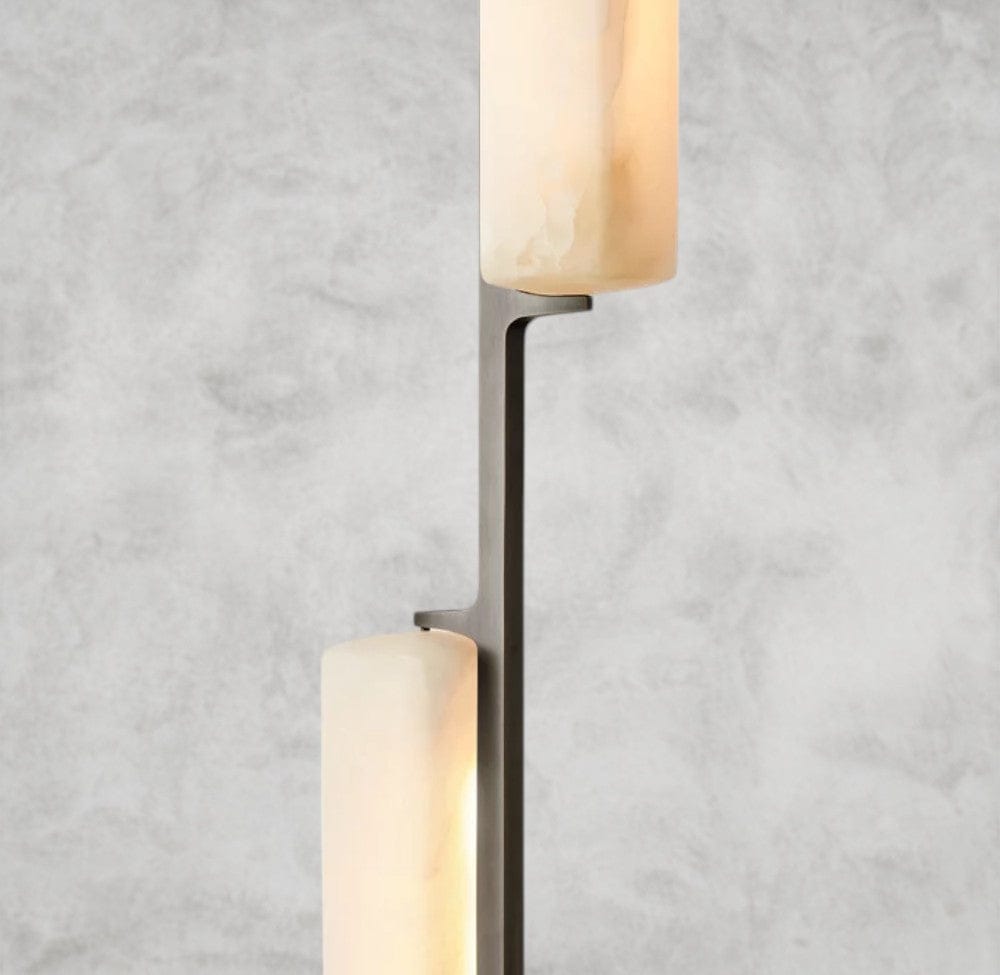 Audaben Alabaster Linear Chandelier 54" - GILDLAMPS