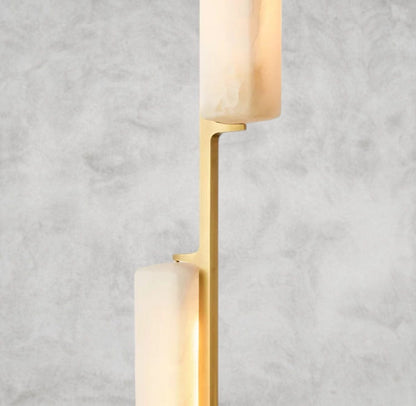 Audaben Alabaster Linear Chandelier 54" - GILDLAMPS