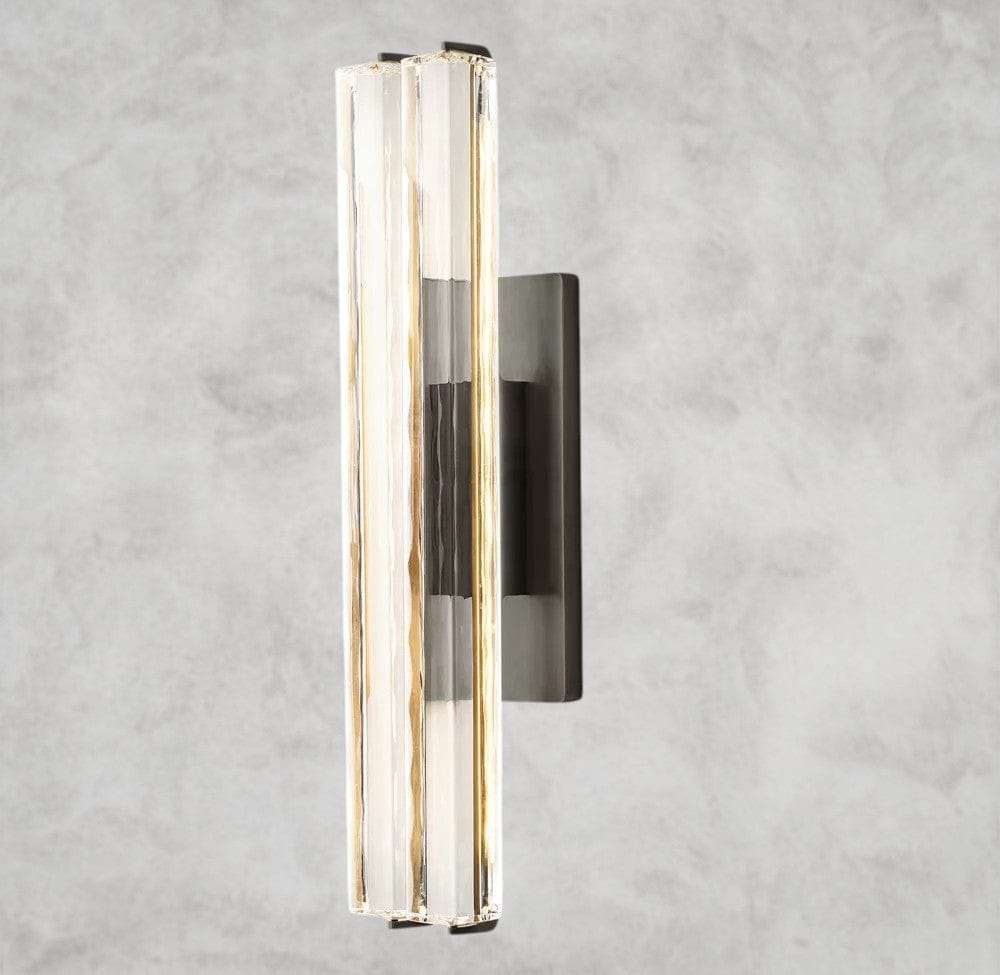 Audaben Crystal Double Sconce - GILDLAMPS