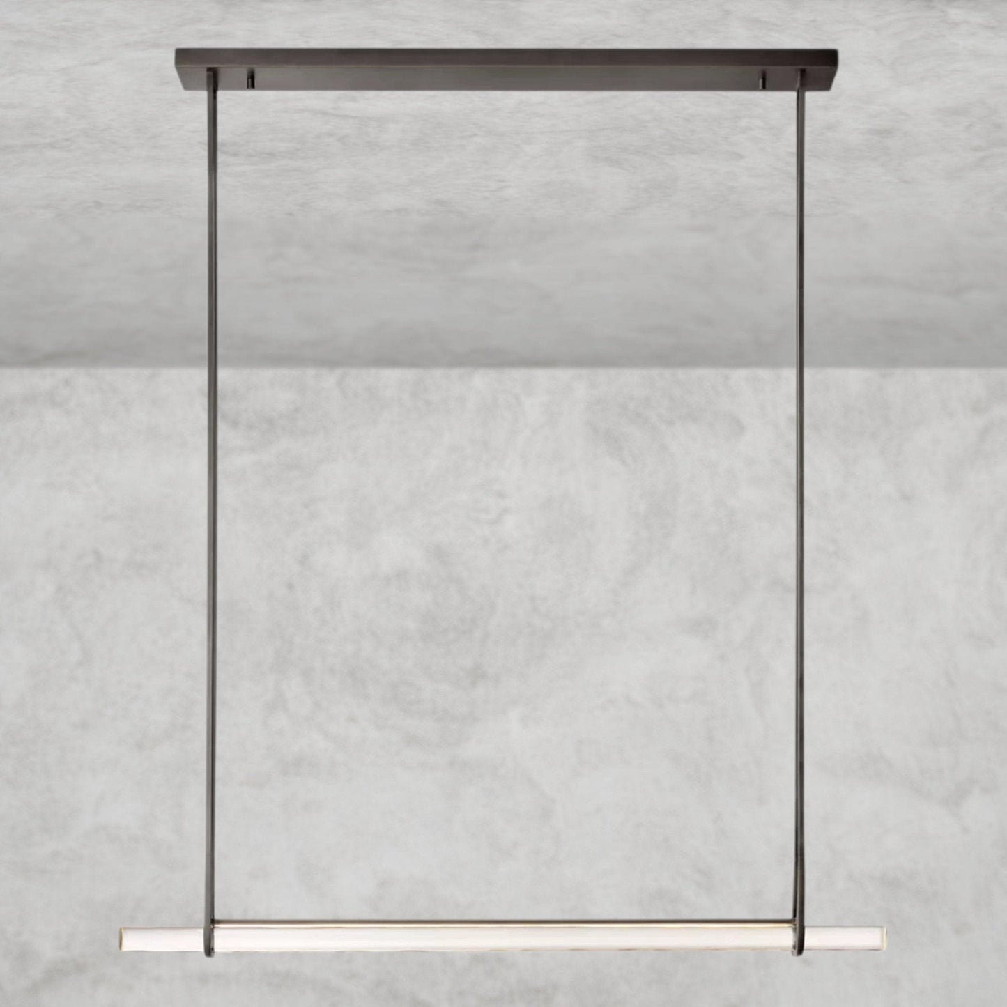 Audaben Crystal Linear Single Bar Chandelier - GILDLAMPS