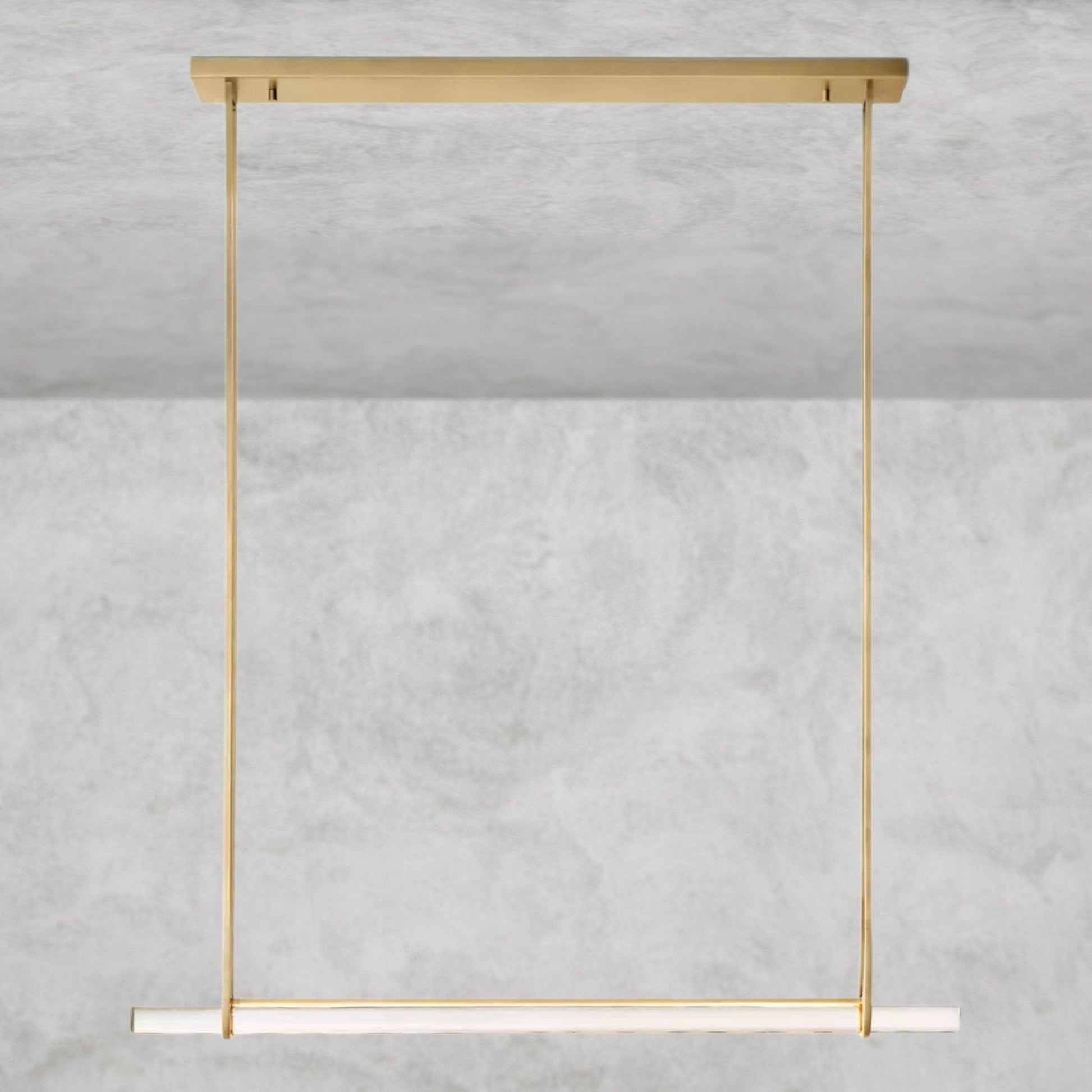Audaben Crystal Linear Single Bar Chandelier - GILDLAMPS