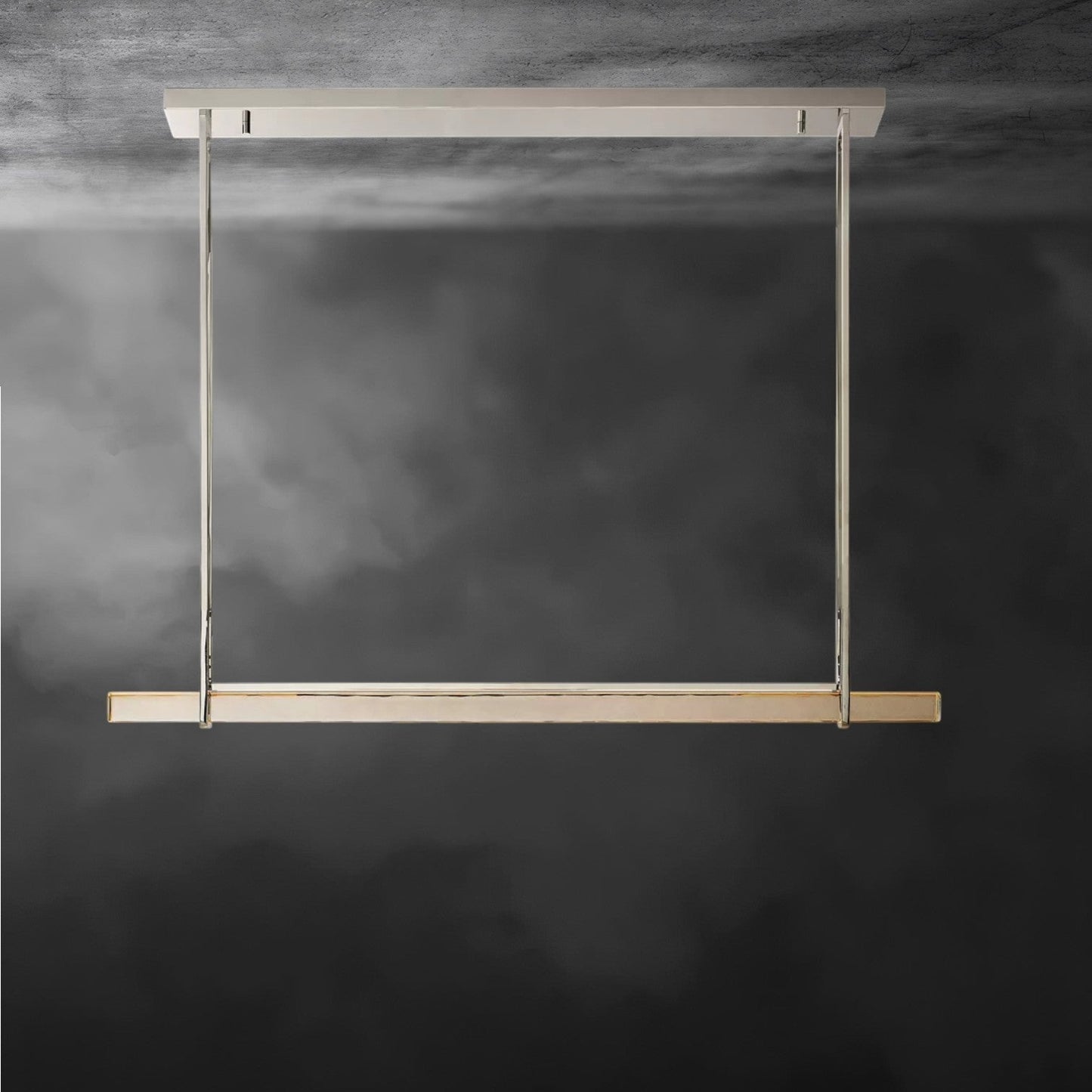 Audaben Crystal Linear Single Bar Chandelier - GILDLAMPS