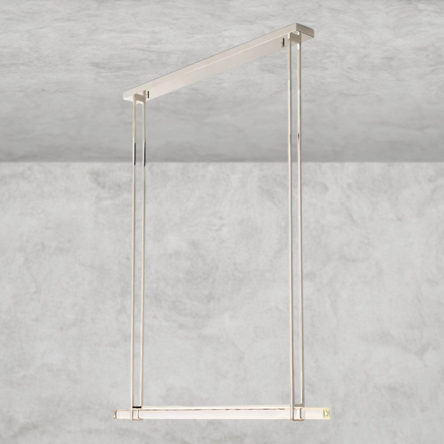 Audaben Crystal Linear Single Bar Chandelier - GILDLAMPS