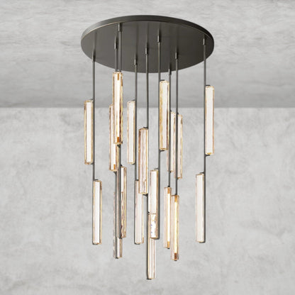 Audaben Crystal Round Chandelier 24", 40", 56" - GILDLAMPS