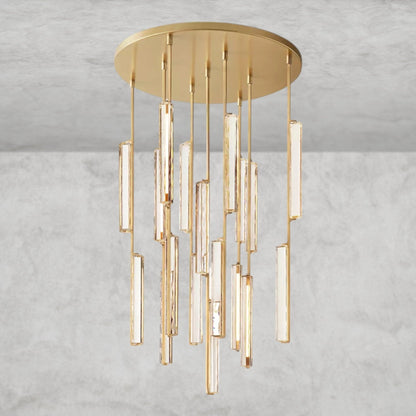 Audaben Crystal Round Chandelier 24", 40", 56" - GILDLAMPS