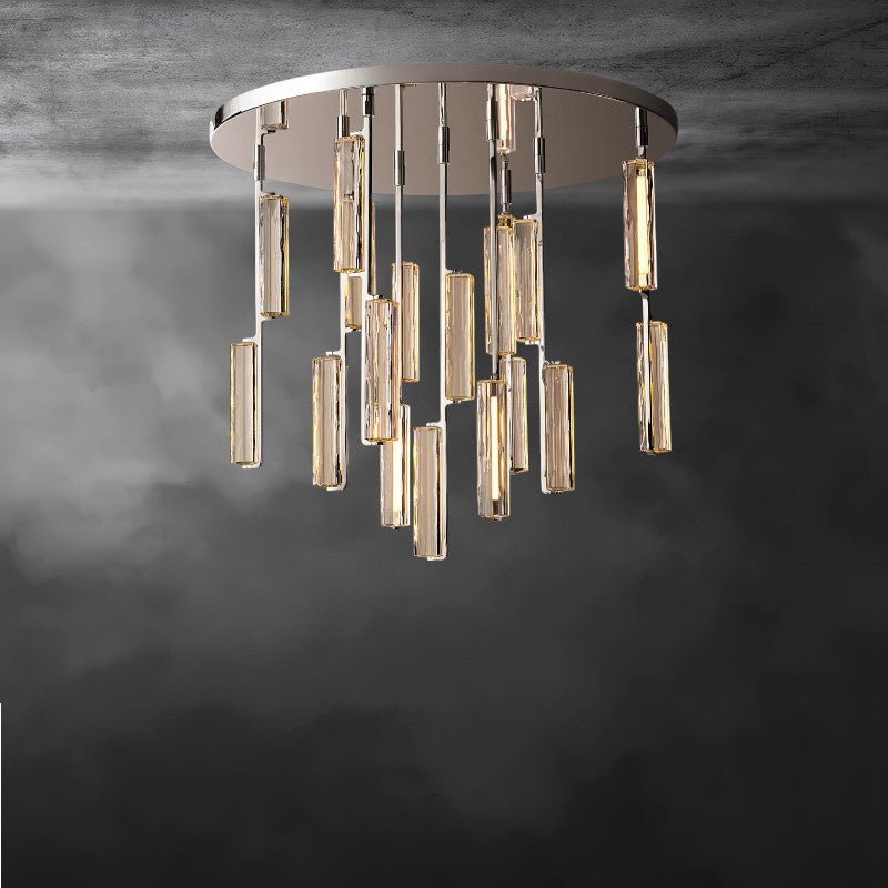 Audaben Crystal Round Chandelier 24", 40", 56" - GILDLAMPS