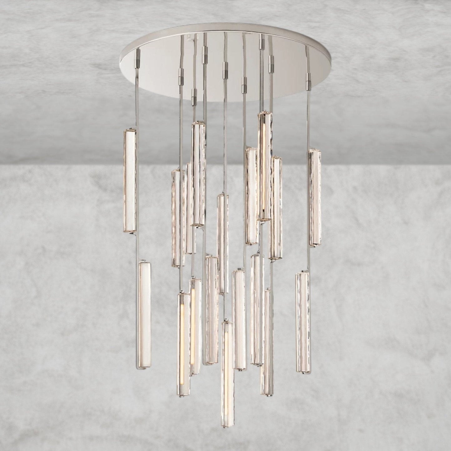 Audaben Crystal Round Chandelier 24", 40", 56" - GILDLAMPS
