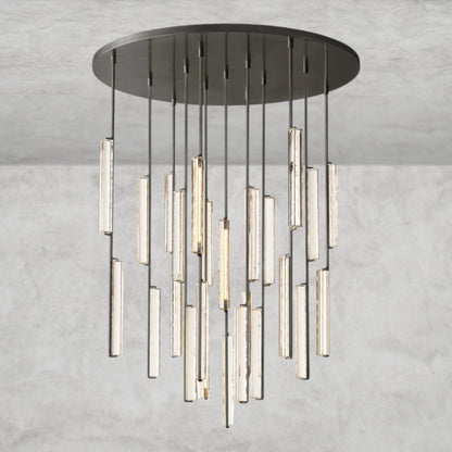 Audaben Crystal Round Chandelier 24", 40", 56" - GILDLAMPS