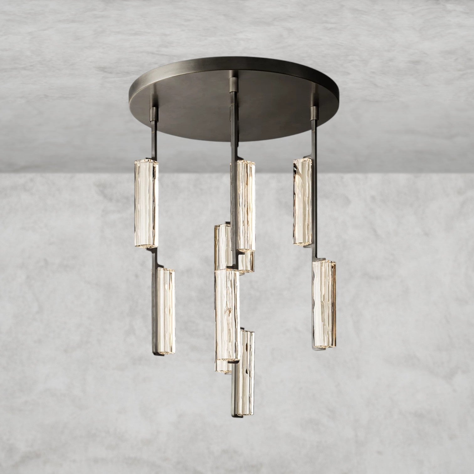 Audaben Crystal Round Chandelier 24", 40", 56" - GILDLAMPS