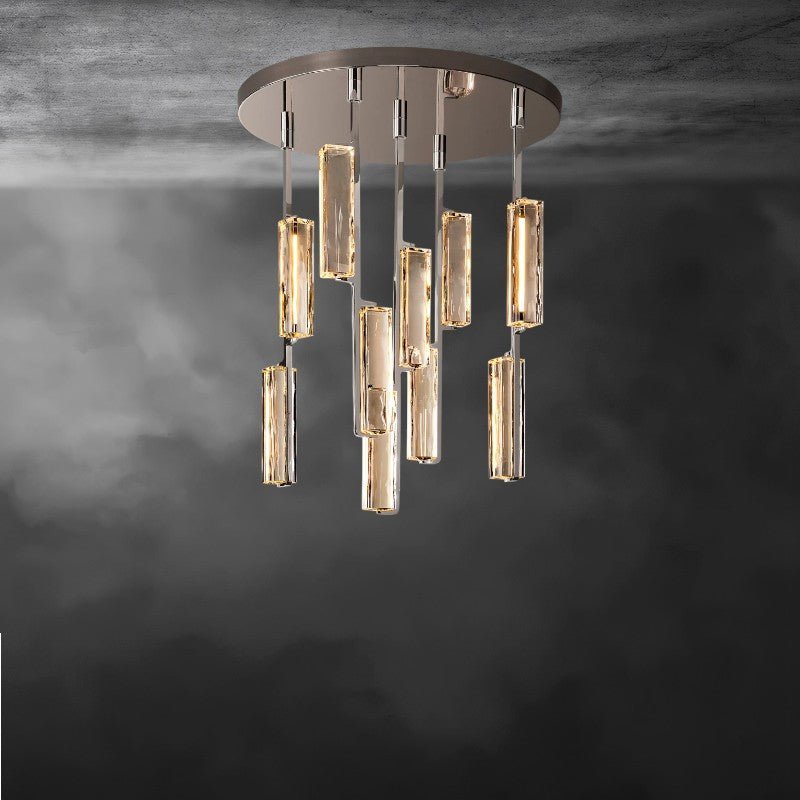 Audaben Crystal Round Chandelier 24", 40", 56" - GILDLAMPS