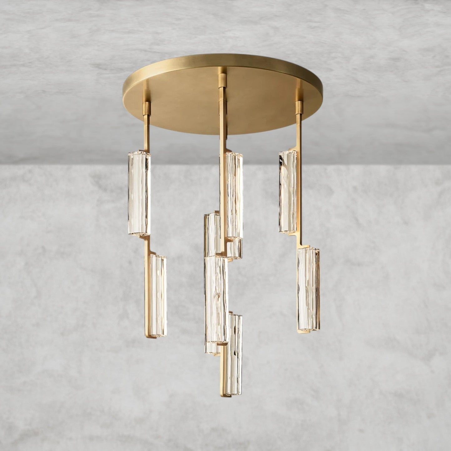 Audaben Crystal Round Chandelier 24", 40", 56" - GILDLAMPS