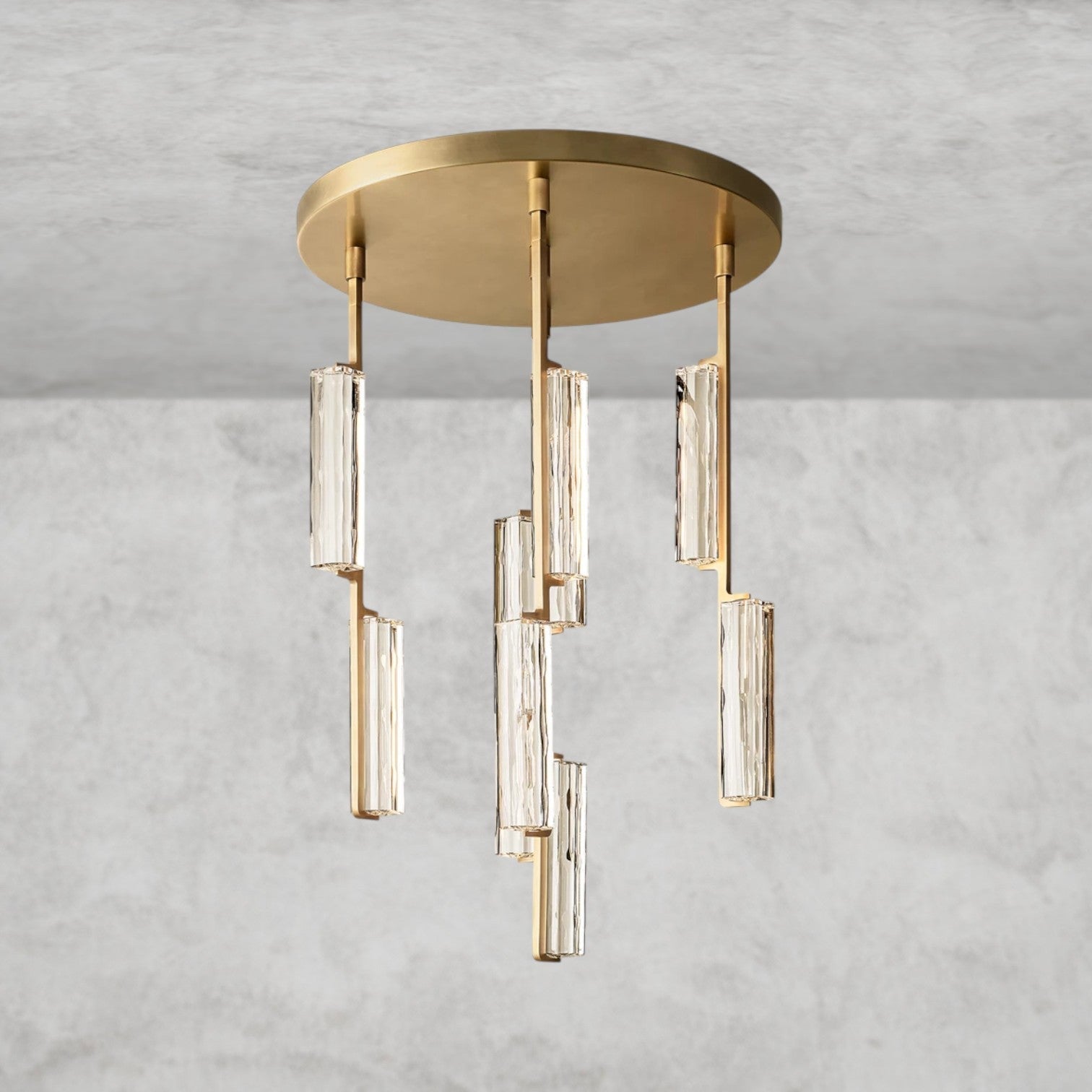 Audaben Crystal Round Chandelier 24", 40", 56" - GILDLAMPS
