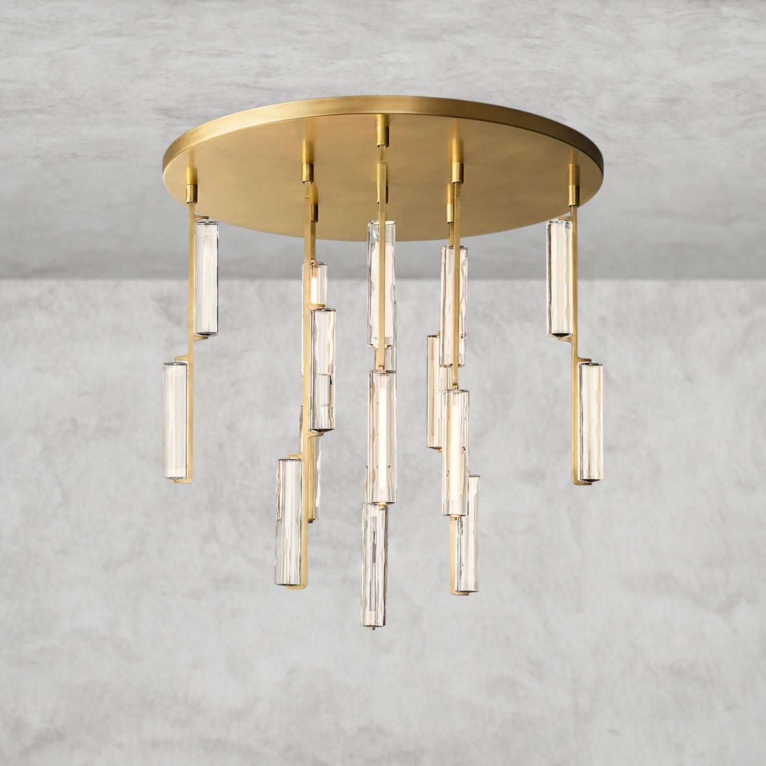 Audaben Crystal Round Chandelier 24", 40", 56" - GILDLAMPS