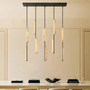 Auburn Alabaster Linear Chandelier 54''