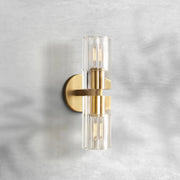 Auraline Crystal 2 Lights Wall Sconce - GILDLAMPS