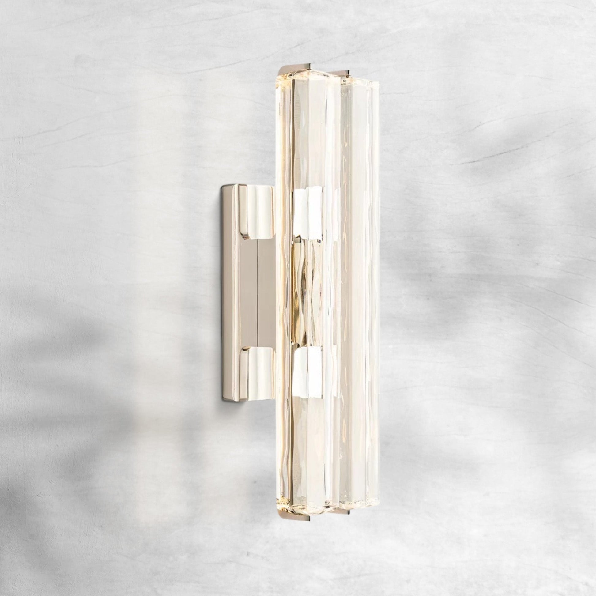 Aureon Crystal Double Sconce - GILDLAMPS