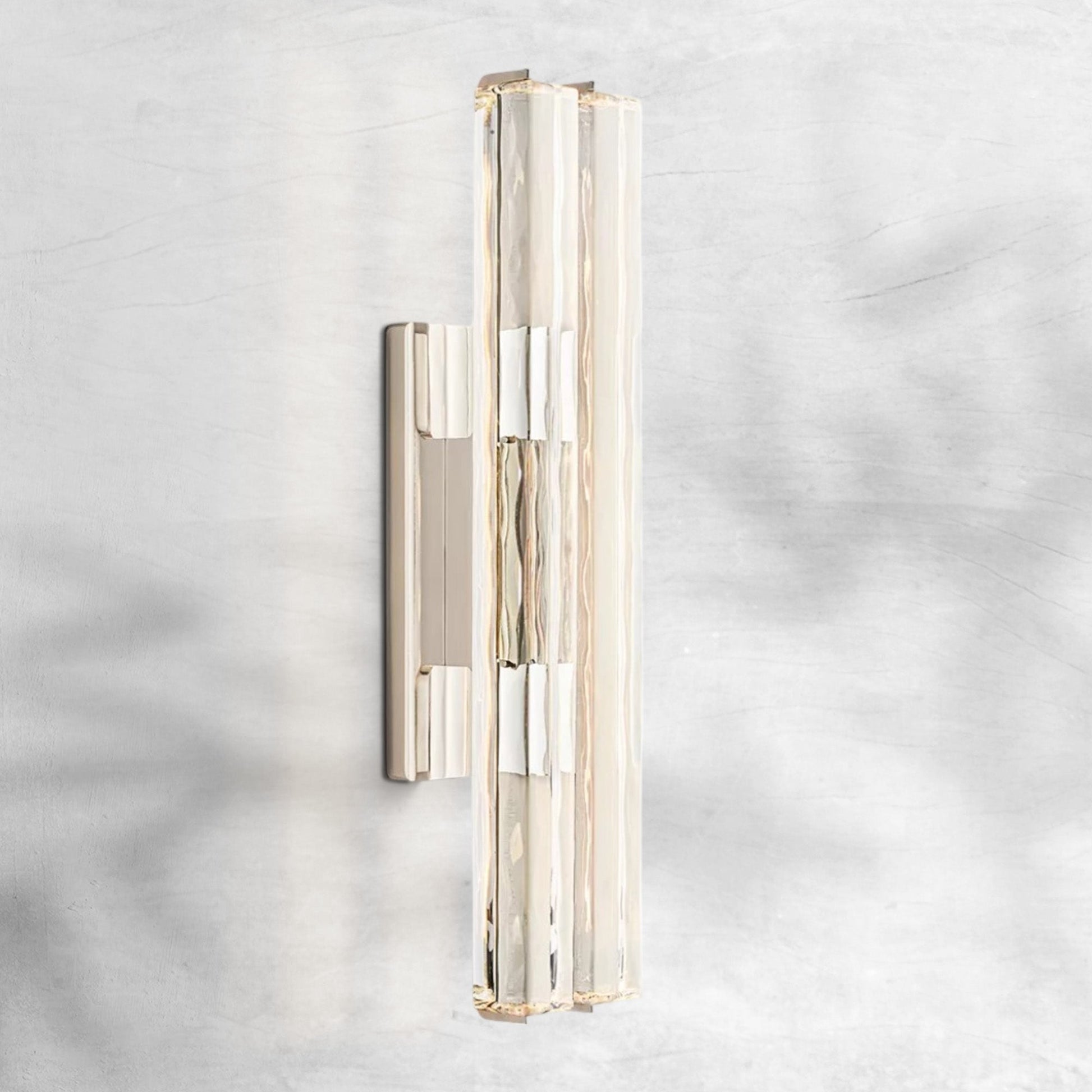 Aureon Crystal Double Sconce - GILDLAMPS