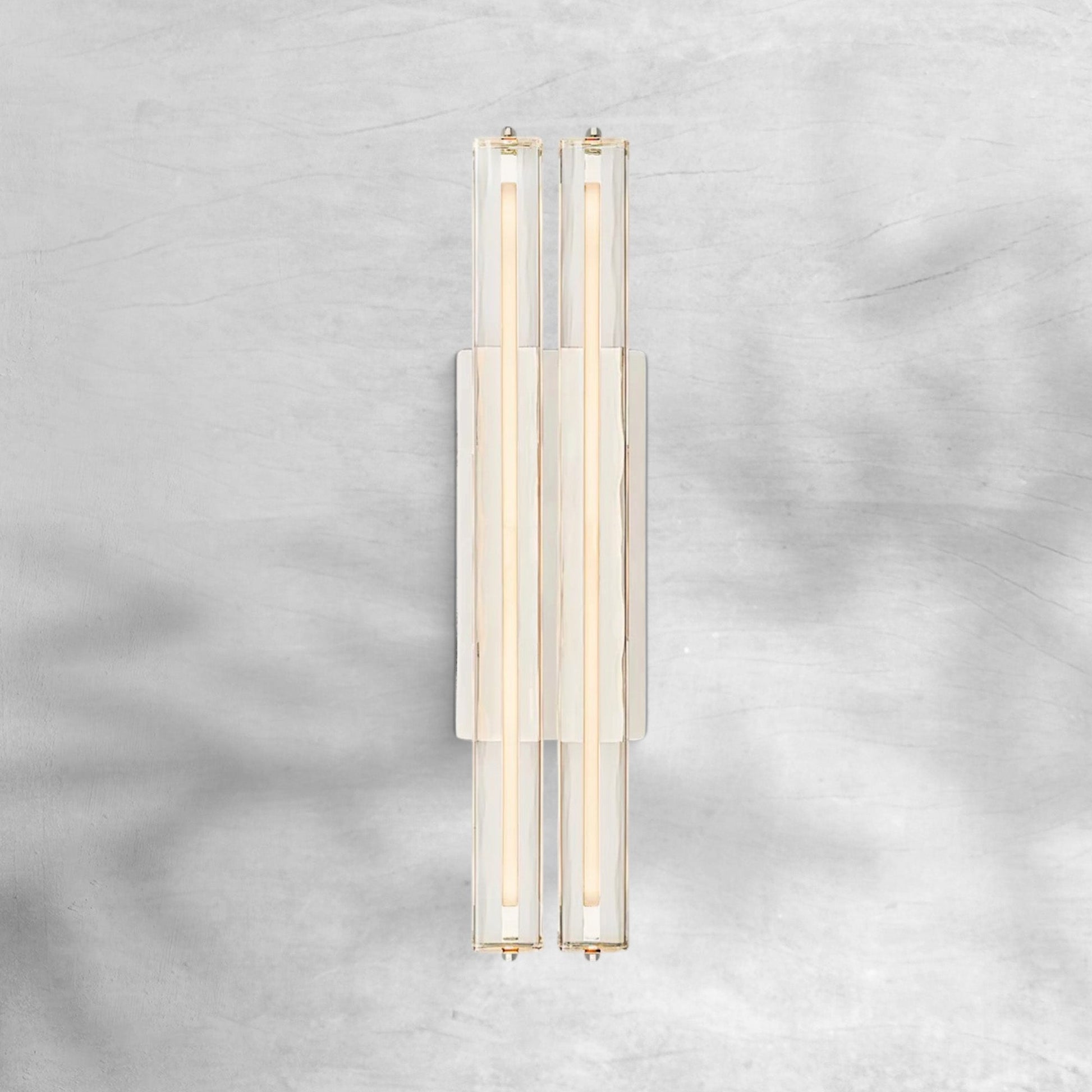 Aureon Crystal Double Sconce - GILDLAMPS