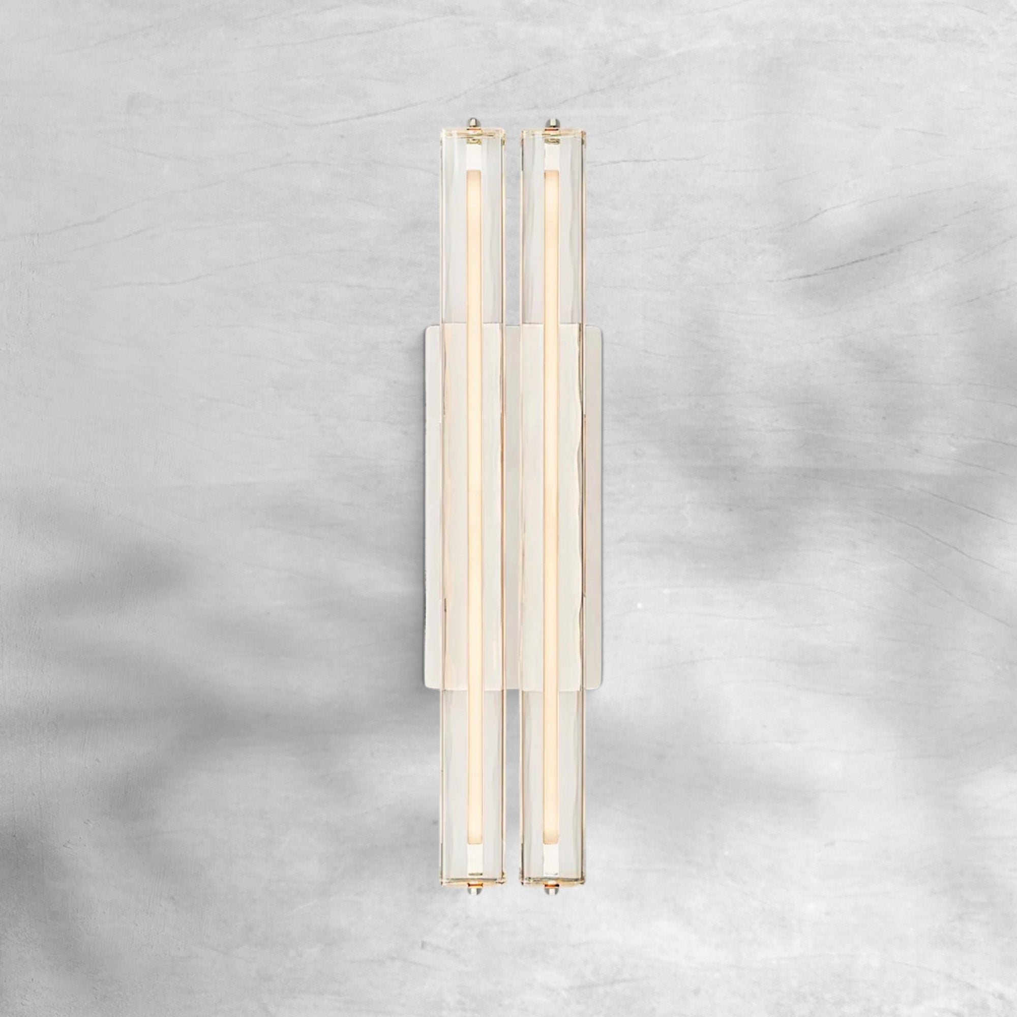 Aureon Crystal Double Sconce - GILDLAMPS