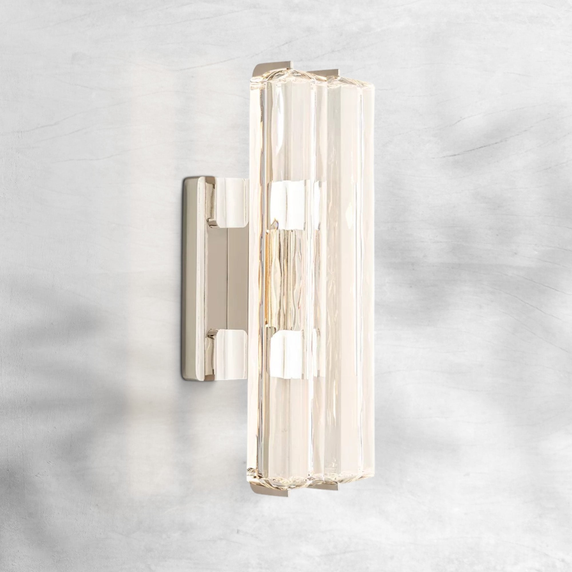 Aureon Crystal Double Sconce - GILDLAMPS
