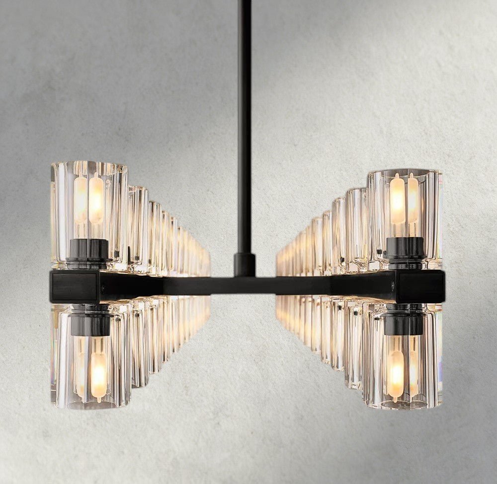 Avecho LED Rectangular Chandelier 54", 72" - GILDLAMPS