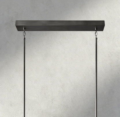 Avecho LED Rectangular Chandelier 54", 72" - GILDLAMPS