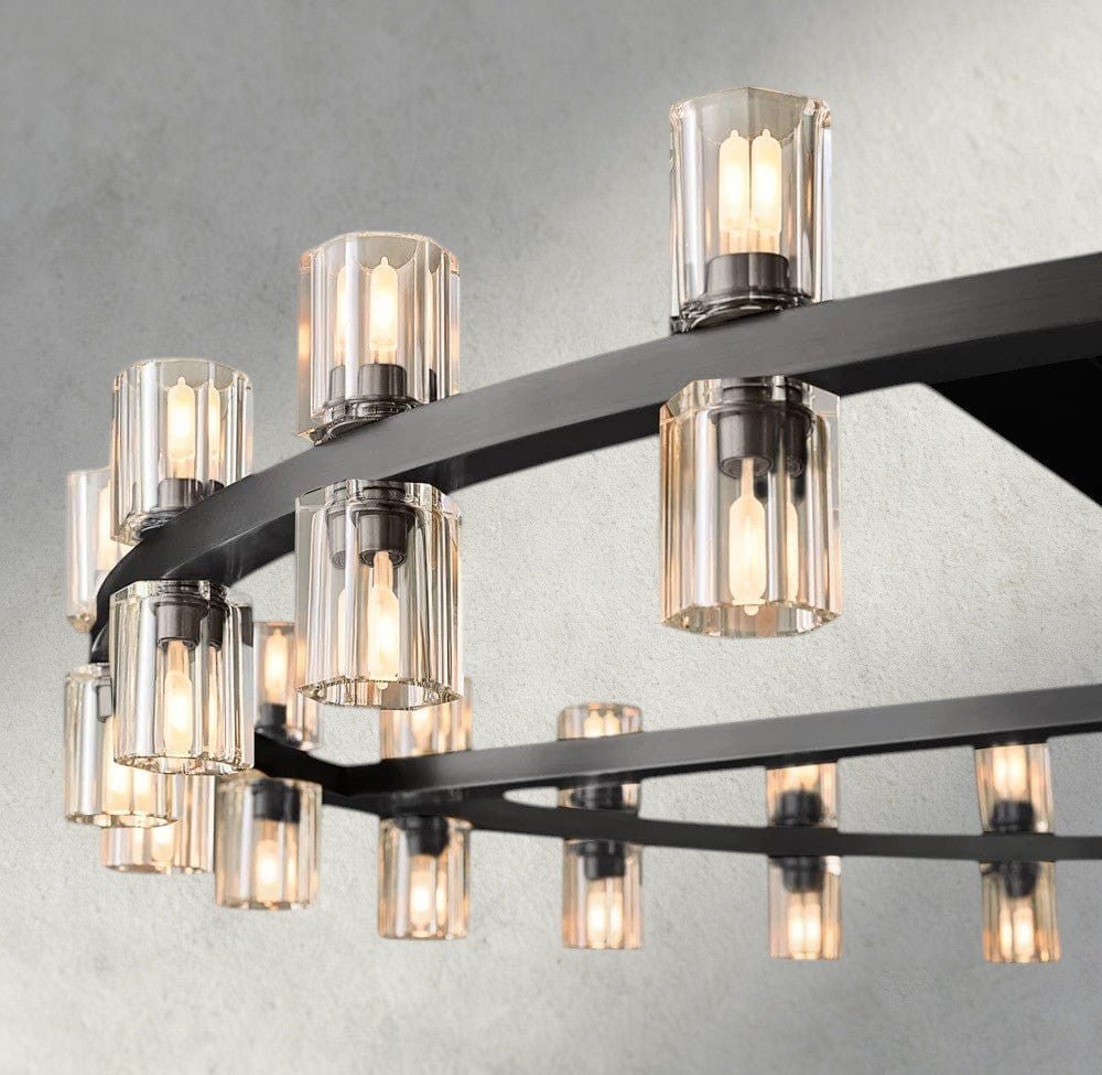 Avecho LED Round Chandelier 36", 48", 60" - GILDLAMPS