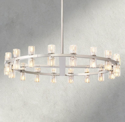 Avecho LED Round Chandelier 36", 48", 60" - GILDLAMPS