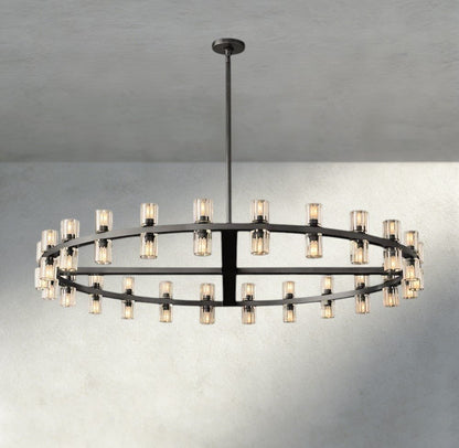 Avecho LED Round Chandelier 36", 48", 60" - GILDLAMPS