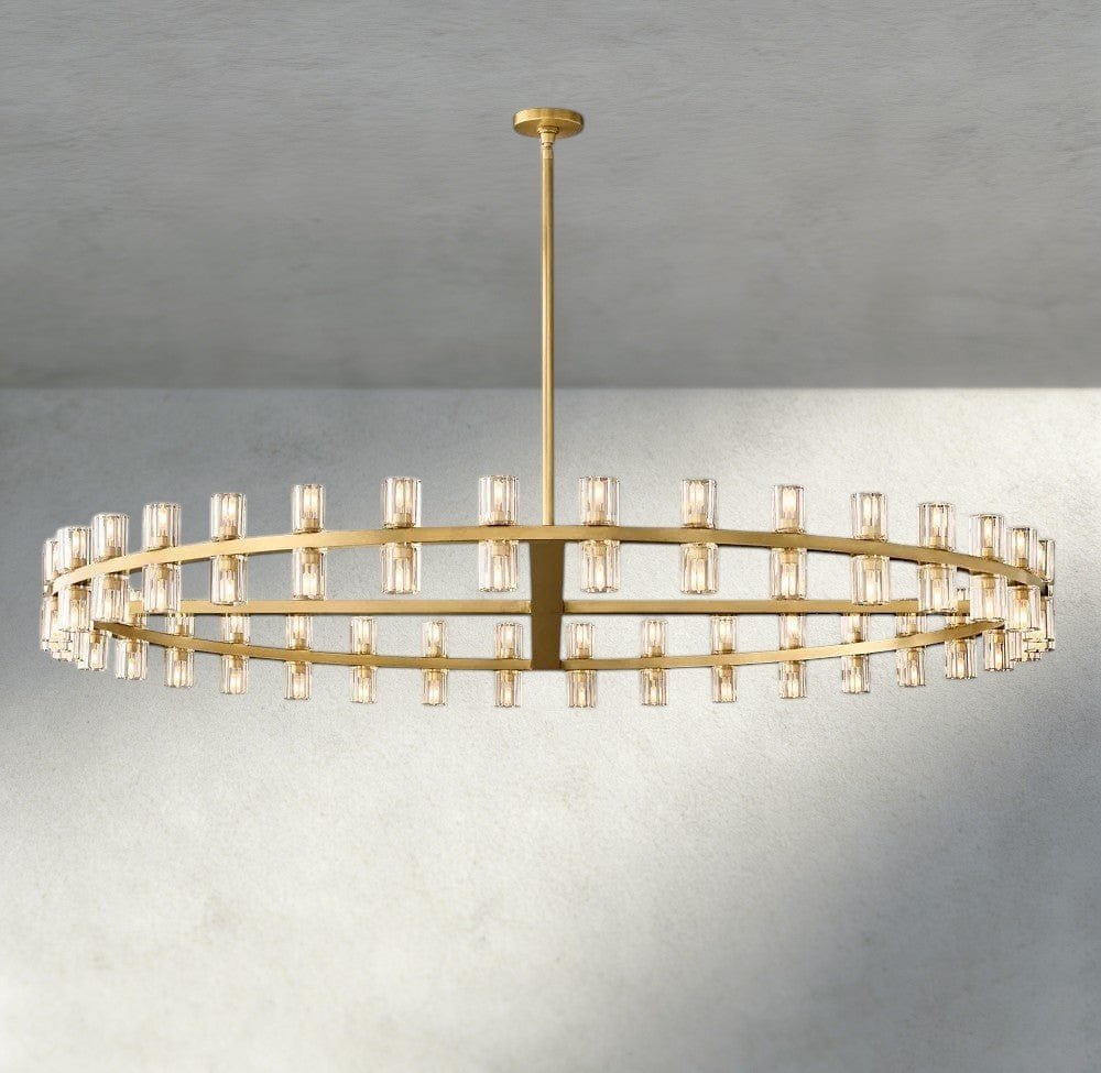 Avecho LED Round Chandelier 36", 48", 60" - GILDLAMPS