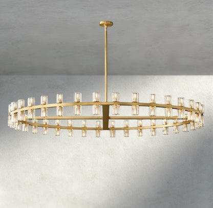 Avecho LED Round Chandelier 36", 48", 60" - GILDLAMPS
