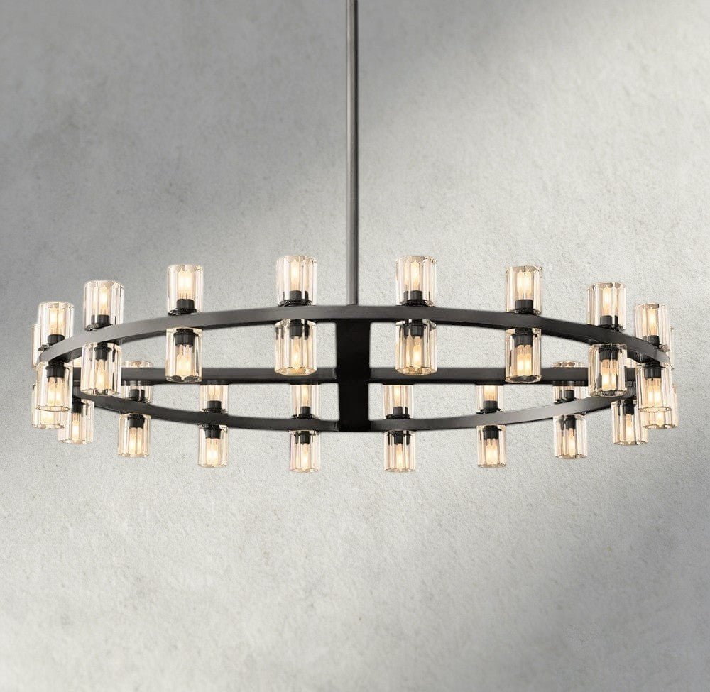 Avecho LED Round Chandelier 36", 48", 60" - GILDLAMPS