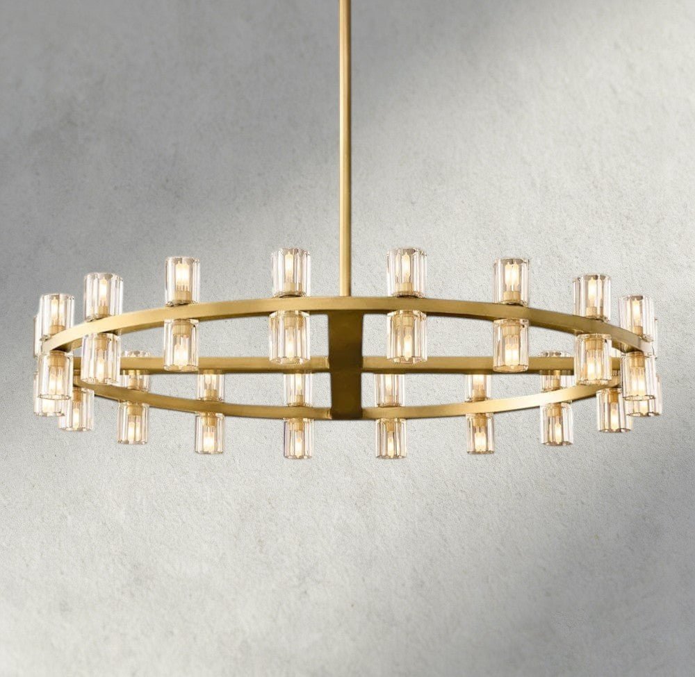 Avecho LED Round Chandelier 36", 48", 60" - GILDLAMPS