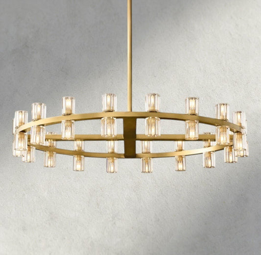 Avecho LED Round Chandelier 36", 48", 60" - GILDLAMPS