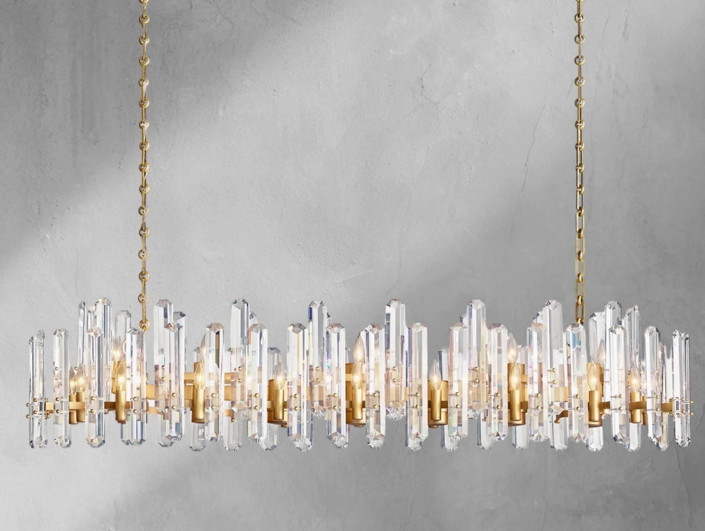 Baingham Linear Chandelier - GILDLAMPS