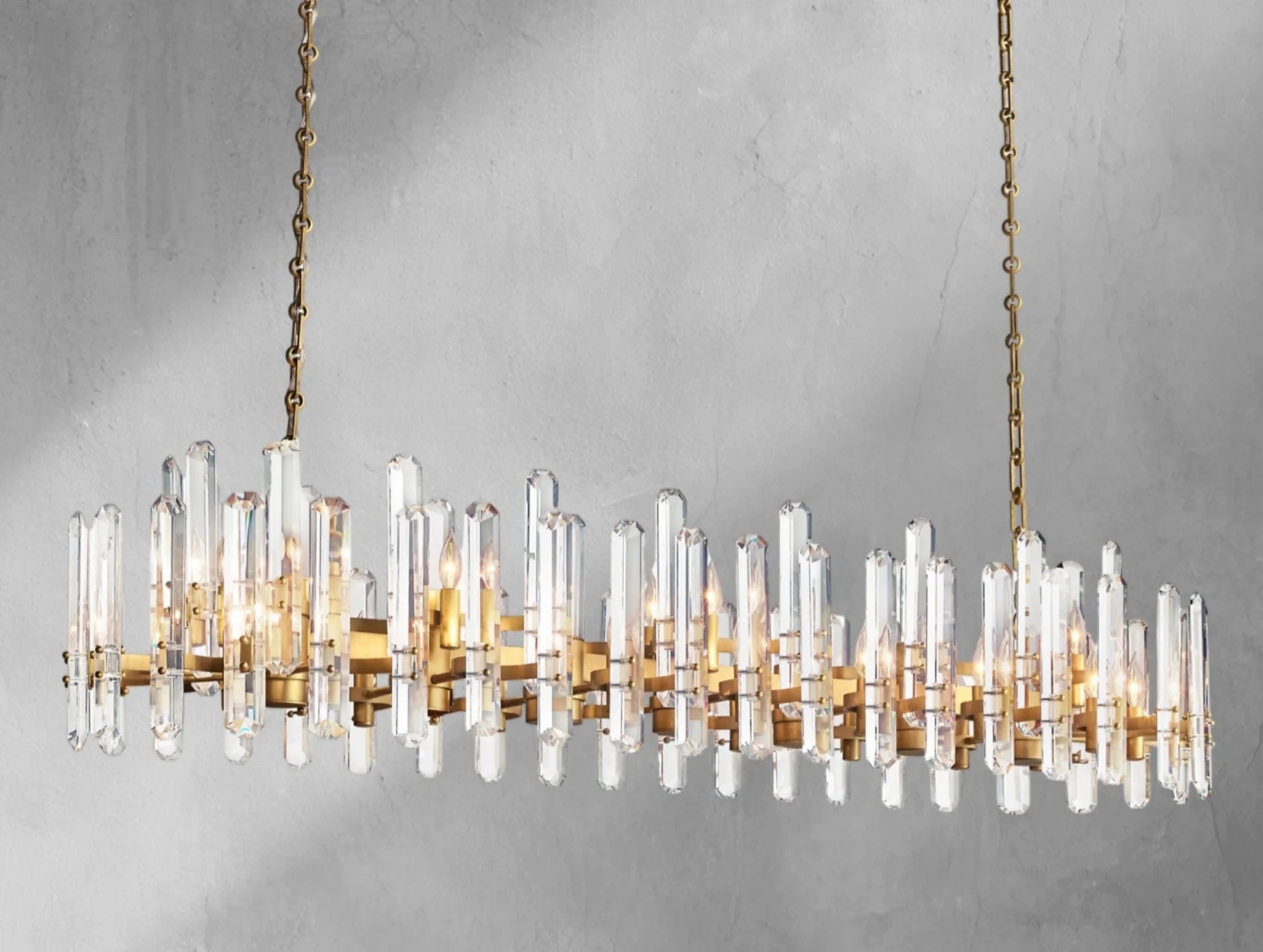 Baingham Linear Chandelier - GILDLAMPS