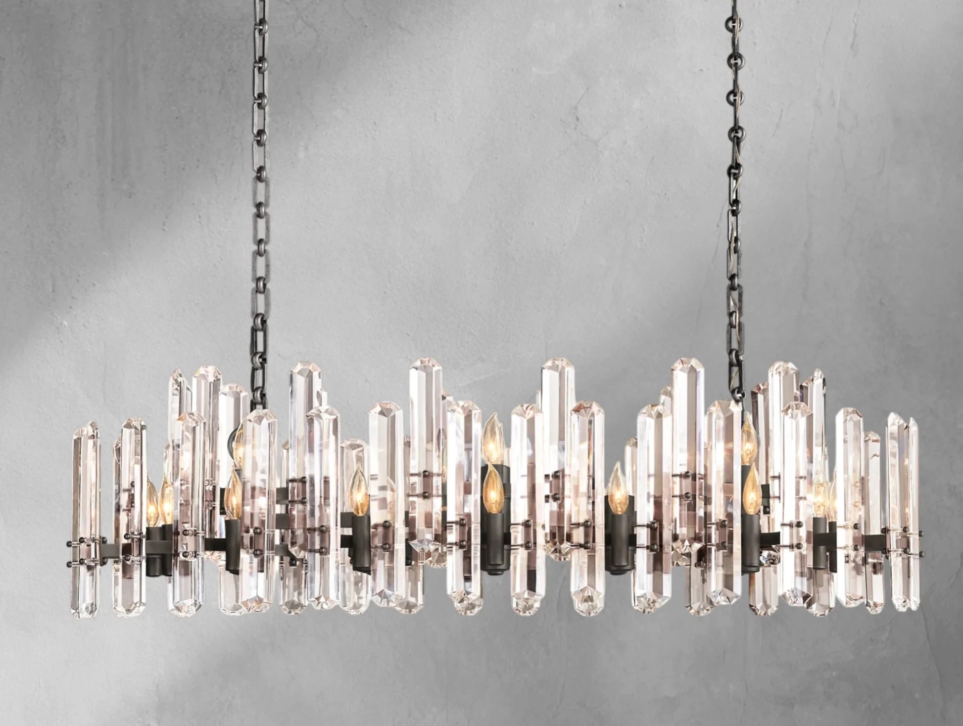 Baingham Linear Chandelier - GILDLAMPS