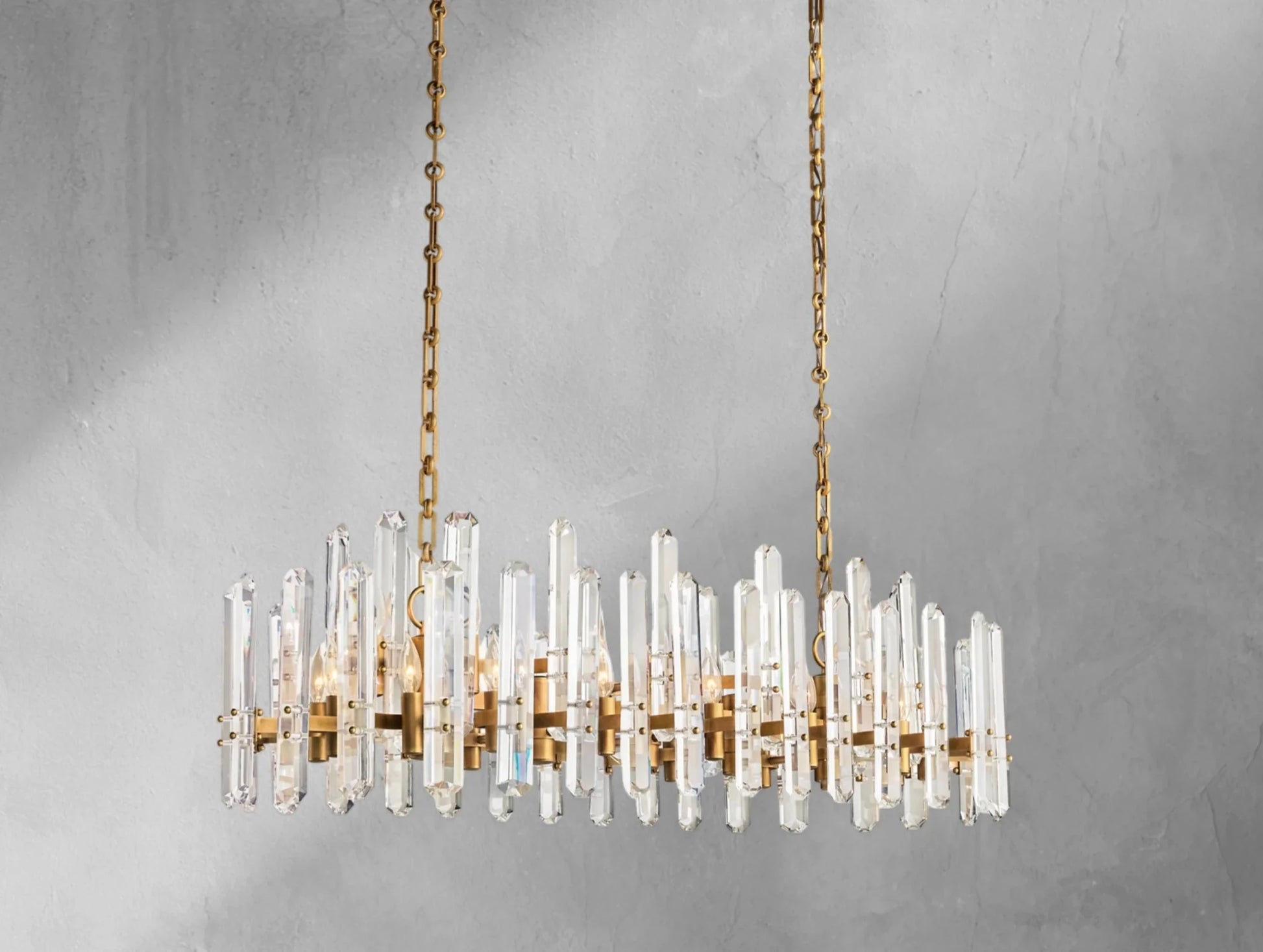 Baingham Linear Chandelier - GILDLAMPS