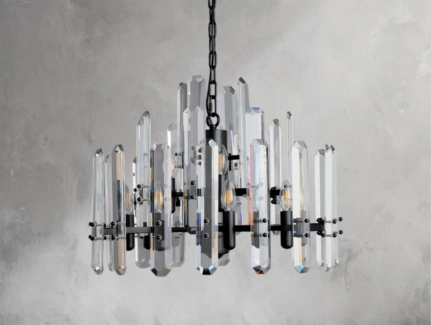 Baingham Round Chandelier - GILDLAMPS