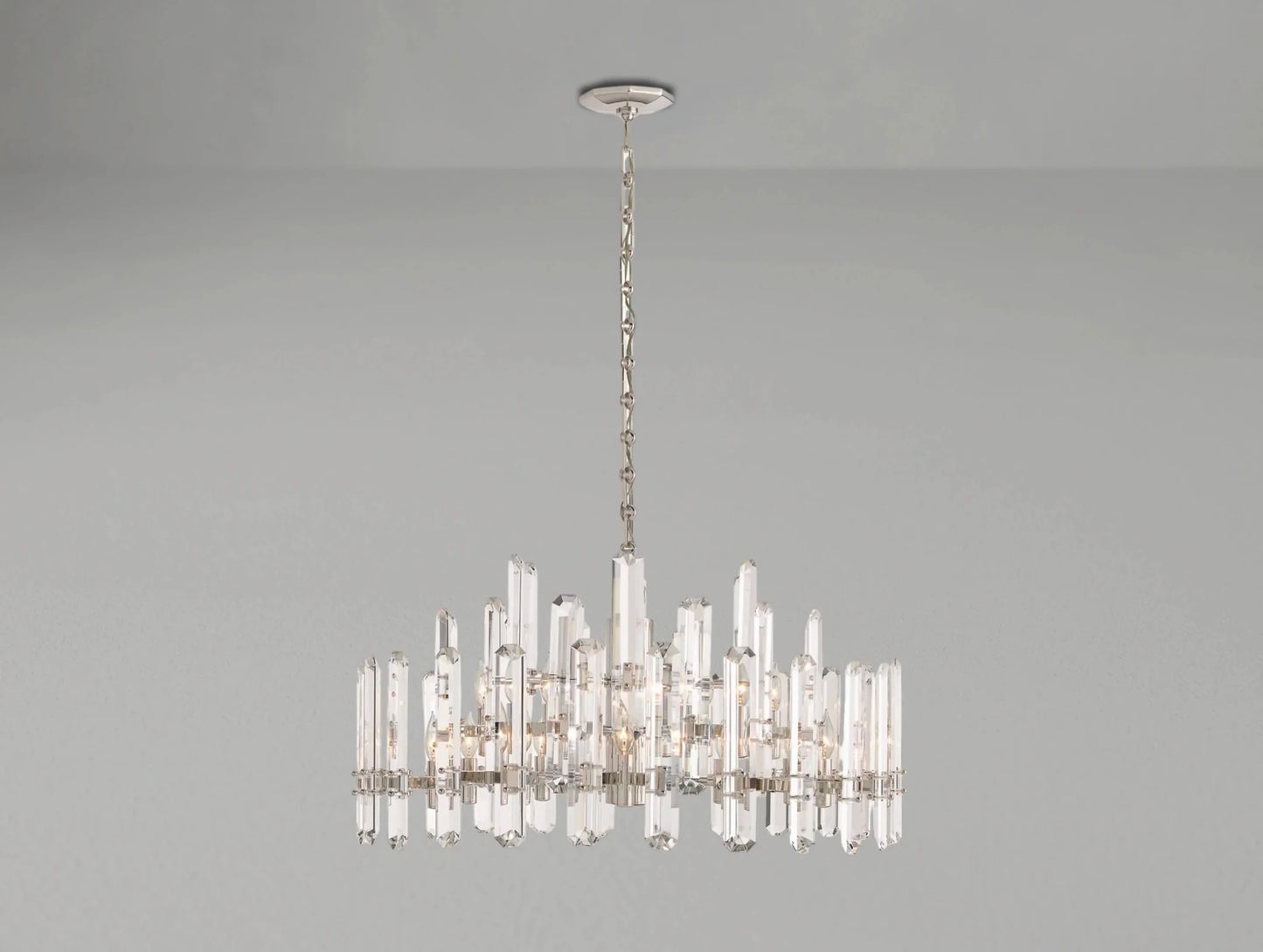 Baingham Round Chandelier - GILDLAMPS