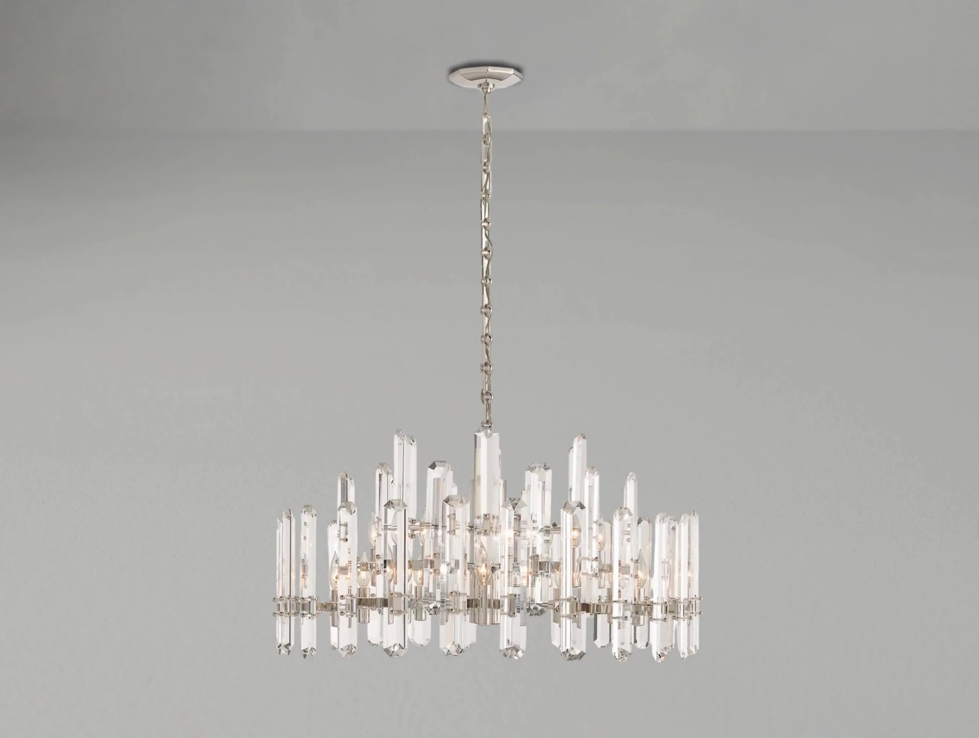 Baingham Round Chandelier - GILDLAMPS