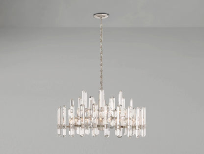 Baingham Round Chandelier - GILDLAMPS