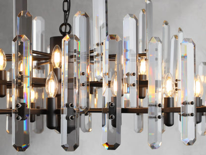 Baingham Round Chandelier - GILDLAMPS