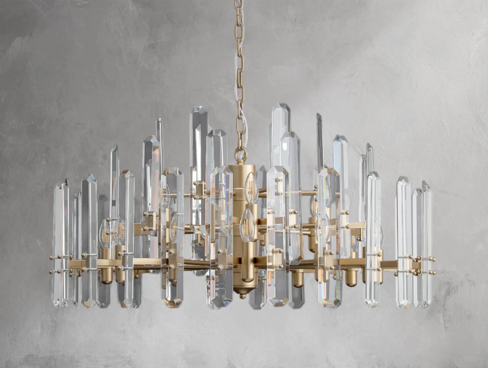 Baingham Round Chandelier - GILDLAMPS