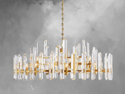Baingham Round Chandelier - GILDLAMPS