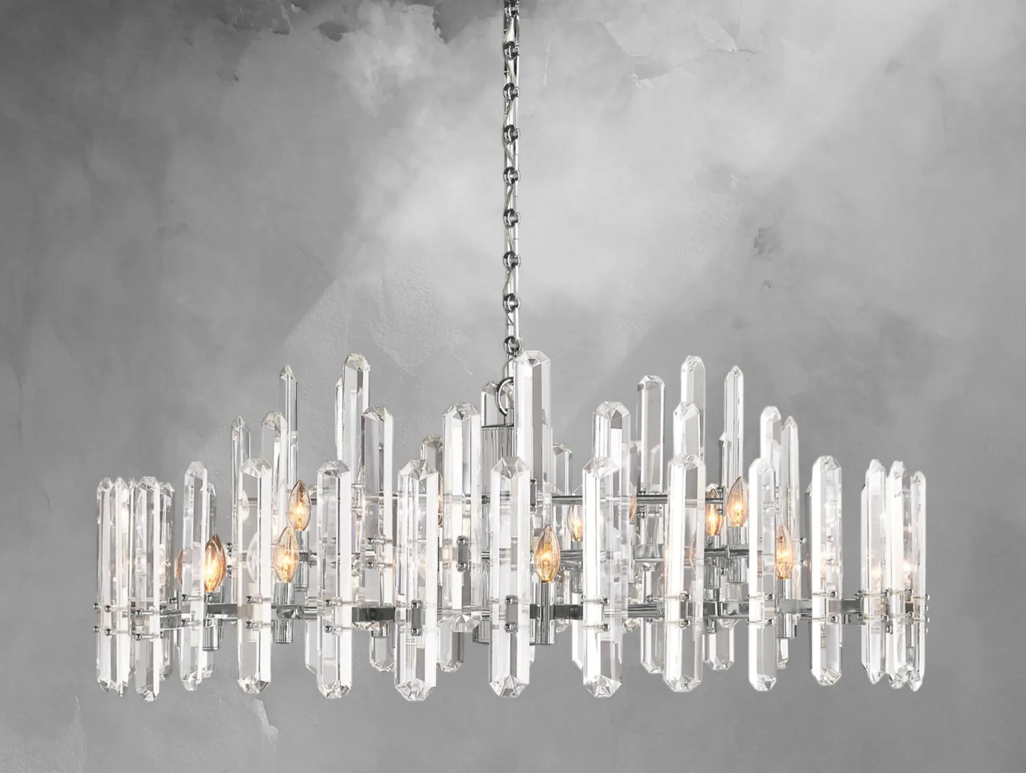 Baingham Round Chandelier - GILDLAMPS