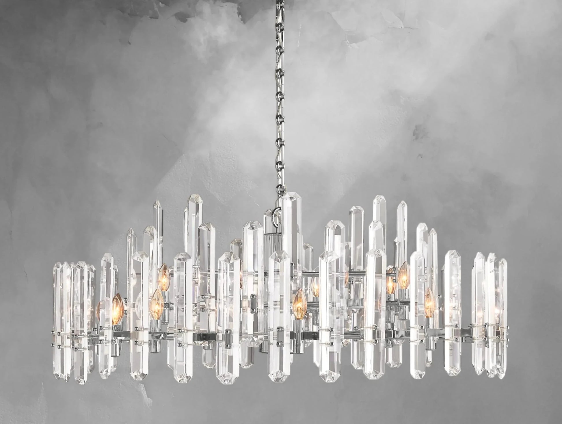 Baingham Round Chandelier - GILDLAMPS