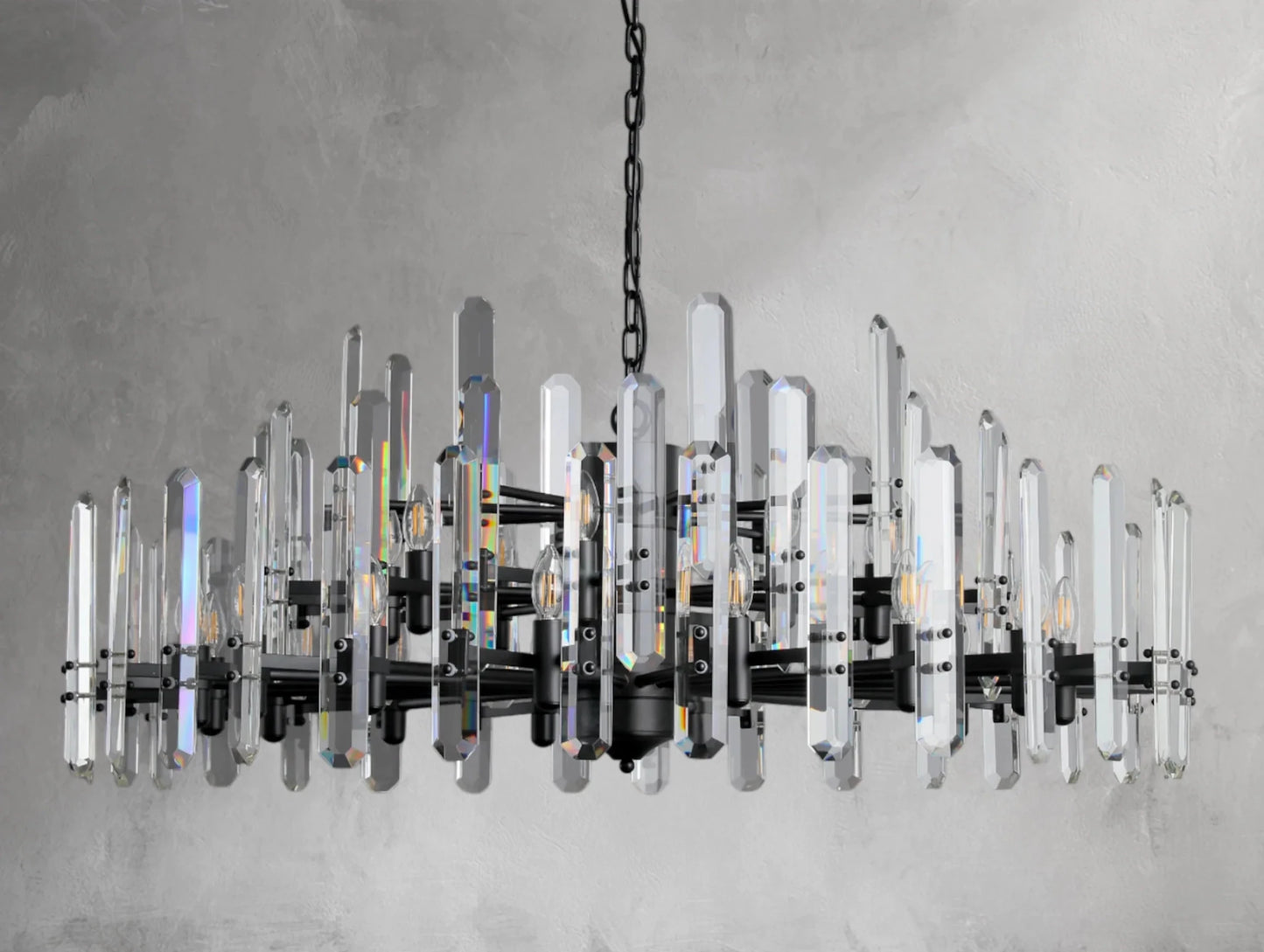 Baingham Round Chandelier - GILDLAMPS