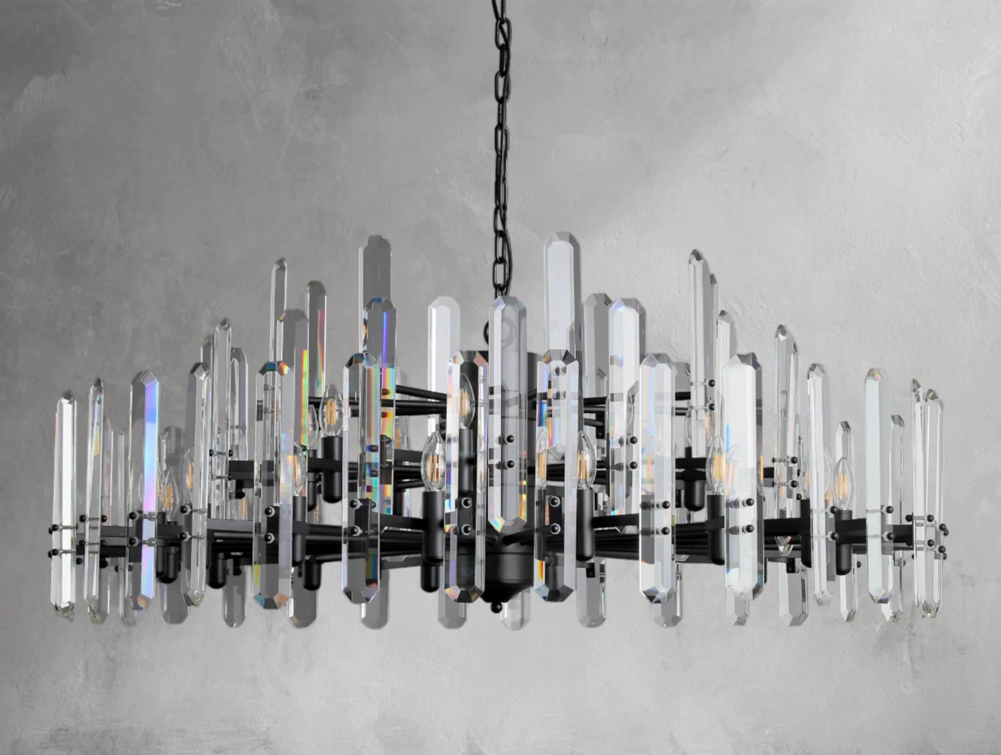 Baingham Round Chandelier - GILDLAMPS